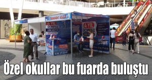 Özel okullar bu fuarda buluştu