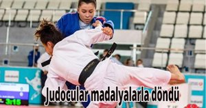 Judocular madalyalarla döndü