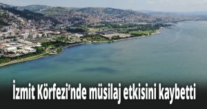 İzmit Körfezi’nde müsilaj etkisini kaybetti