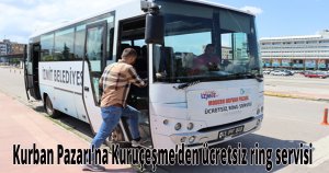 Kurban Pazarı’na Kuruçeşme’den ücretsiz ring servisi