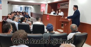 Gebze Saadet eğitimde