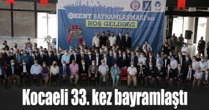 Kocaeli 33. kez bayramlaştı