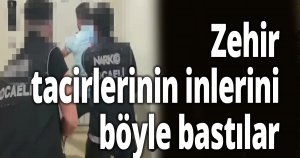 Polis ekiplerinden nefes kesen uyuşturucu operasyonu