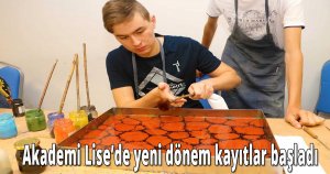    Akademi Lise’de yeni dönem kayıtlar başladı