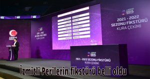 İzmitli Perilerin fikstürü belli oldu