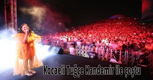 Kocaeli Tuğçe Kandemir ile çoştu