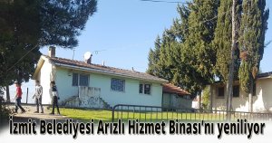 İzmit Belediyesi Arızlı Hizmet Binası’nı yeniliyor 