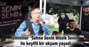 İzmitliler  ‘Sahne Senin Müzik Senin’ ile keyifli bir akşam yaşadı