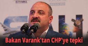 Bakan Varank'tan CHP'ye tepki