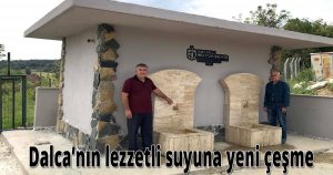 Dalca’nın lezzetli suyuna yeni çeşme