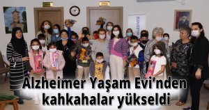 Alzheimer Yaşam Evi’nden kahkahalar yükseldi