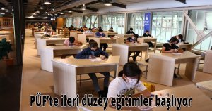 PÜF’te ileri düzey eğitimler başlıyor