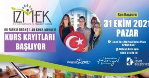 İZMEK’te kayıtlar sürüyor