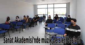 Sanat Akademisi’nde müzik dersleri başladı