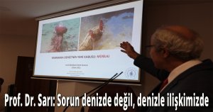 Prof. Dr. Sarı: Sorun denizde değil, denizle ilişkimizde