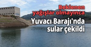 Sanayi şehrinin su deposunda seviye yüzde 52'ye düştü