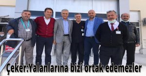 Çeker:Yalanlarına bizi ortak edemezler
