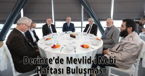 Derince’de Mevlid-i Nebi Haftası Buluşması