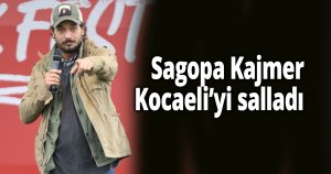 Sagopa Kajmer, Kocaeli’yi salladı