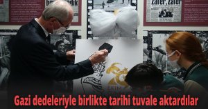 Tarih ellerinde yeniden canlandı