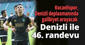 Kocaelispor, Denizli deplasmanında galibiyet arayacak
