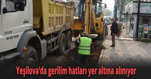 Yeşilova’da gerilim hatları yer altına alınıyor