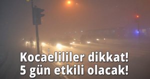 Kocaelililer dikkat!