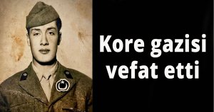 Kore gazisi vefat etti