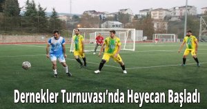Dernekler Turnuvası’nda Heyecan Başladı