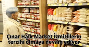 Çınar Halk Market İzmitlilerin tercihi olmaya devam ediyor 