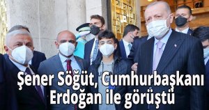 Şener Söğüt, Cumhurbaşkanı Erdoğan ile görüştü