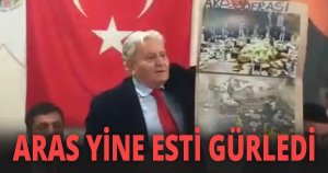 ARAS YİNE ESTİ GÜRLEDİ