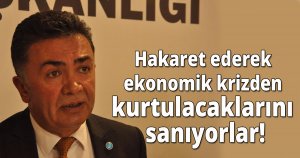 Hakaret ederek ekonomik krizden kurtulacaklarını sanıyorlar!