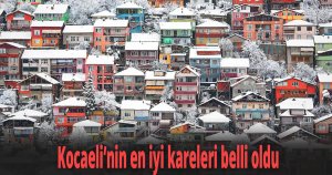 Kocaeli’nin en iyi kareleri belli oldu