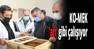 KO-MEK ‘arı’ gibi çalışıyor