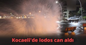 Kocaeli'de lodos can aldı