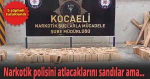 Narkotik polisini atlacaklarını sandılar ama...