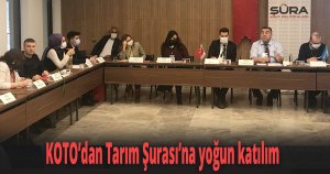 KOTO’dan Tarım Şurası’na yoğun katılım