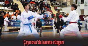 Çayırova'da karete rüzgarı