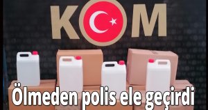 Polisin durdurduğu araçtan 520 kilogram etil alkol çıktı