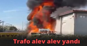 Kocaeli'de trafoda çıkan yangın korkuttu