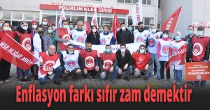 SAĞLIKCILARDAN FÜZELİ GÖNDERME