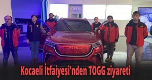 Kocaeli İtfaiyesi'nden TOGG ziyareti