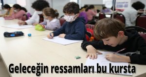 Geleceğin ressamları bu kursta
