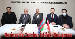 Derince’de Cumhur İttifakı Buluşması