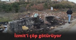 İzmit'i çöp götürüyor