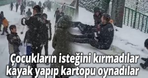 Çocukların isteğini kırmadılar