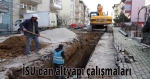 İSU'dan altyapı çalışmaları