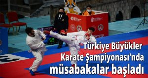 Türkiye Büyükler Karate Şampiyonası'nda müsabakalar başladı