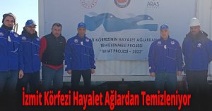 İzmit Körfezi Hayalet Ağlardan Temizleniyor